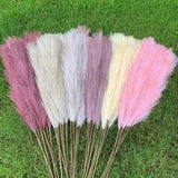 1Pcs 85cm Artificial Grass Dried Flowers Branch For Home Vase Fake Plants...