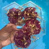 HOAT Rose & Gold Coaster Set