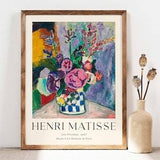 Henri Matisse Print, Flowers Wall art, Botanical Print, Gallery Wall Art, Matisse Les Pivoines, Gift Idea, Still Life Art Print Gift PS0466