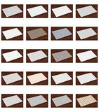 Ambesonne Place Mats 4 Piece Set Fabric Dining Room Kitchen