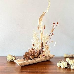 Dry Flower Centerpiece, Dry Floral Arrangement, Dried flowers for office