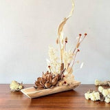 Dry Flower Centerpiece, Dry Floral Arrangement, Dried flowers for office