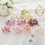 Artificial Flower Silk Carnation Home Decoration Wedding Wreath Outdoor Garden