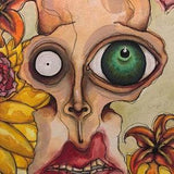Sunflower Man | 5x7 Fine Art Print | Giclee