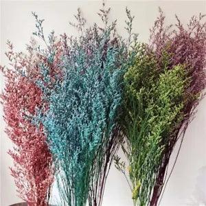 Fresh Dried Herb Flowers Bouquet - DIY Preserved Grass Dancing Flower Home Decor