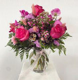 Cottonwood Creek Pink Floral Arrangement | A Wildflower, Colorado Springs Florist Flower Delivery