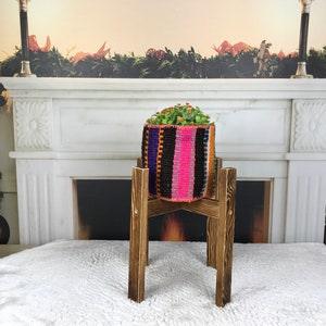 succulent holder, hanging planter, flower pot cover, hanging pot holder, air plant basket, mini baskets, orchid holder, planters, PH 2464