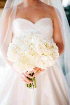 Classic white wedding bouquet Flower Delivery