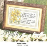 LILIES CROSS STITCH PATTERN ONLY   (ME AV