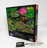 NEW Vibrant Series WATER LILY 500 Piece Puzzle by Mega Puzzles