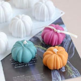 Silicone pumpkin shaped candle mold / Design your own candle / Pumpkin plant candle house decoration / DIY candle craft