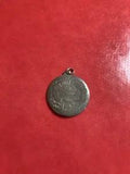 Vintage KirK Pewter Pendant Carnation January Flower of Month 917-1
