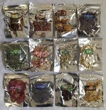 COYMOS Dried Flowers Herbs (12 Packs) - Helichrysum, Rosebud, Lavender, Mint