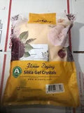 wisedry Silica Gel Flower Drying Crystals - 5 LBS, Color Indicating, Reusable