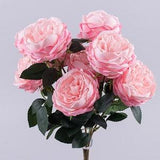 Tall roses bouquet 18', 10 buds, silk roses faux flowers, rose bouquet wedding, rose bouquet funeral, tall vase bouquet, roses centerpiece