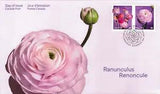 First Day Cover - 2023 Ranunculus (Persian Buttercup)
