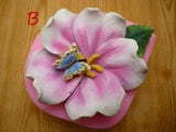 1pc Peony Flowers Silicone Molds Fondant Flower Resin Mold Soap Making Crafts Su