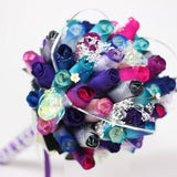Galaxy Gray -Wooden Rose Bouquet