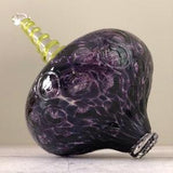 Vintage Blown Glass Hanging Vase | Sun Catcher Ornament | Air Plant Holder | 8?¡À
