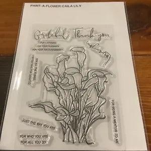 Altenew Paint-A-Flower Caila Lily Stamp Set
