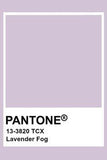 Lavender Silk Ribbon 1/2\ wide BY THE YARD, Pantone Lavender Fog