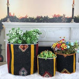 flower pot cover, basket plant holder, round mini basket, orchid pot holder, succulent holder, table planters, basket for toys, PH 2335