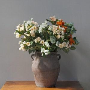 Luxurious Tea Rose Artificial Flowers for Winter, Fall, Spring, Summer Decoration