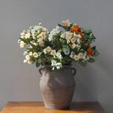 Luxurious Tea Rose Artificial Flowers for Winter, Fall, Spring, Summer Decoration
