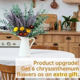 121 Pcs Eucalyptus Stems & Lavenders Flowers Bundles for Shower, 17'' 115 PCS