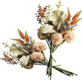 2Packs Artificial Faux Flowers Plant Silk 17.3" Fall Flower Arrangement Boho Sty