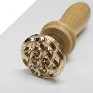 SEED OF LIFE Lampwork Stamp | 763