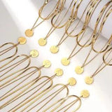 Birth Month Flower Necklace Double Layer Neck Chains for Women  Jewelry Birthday