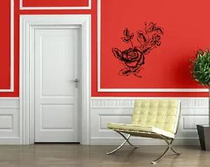 Peony Asian Flower Decorative Floral Bouquet Wall Mural Vinyl Art Sticker M609