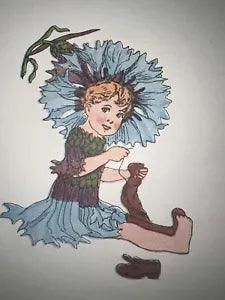 Ross Flower Children  1939  6 double sided pages +1 sunflower, peony, lilac etc