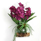 Luxury Vanda orchid arrangement - Real touch orchid centrepiece