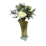 Rose bouquet artificial bouquet 36 cm long white/cream