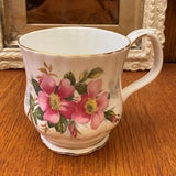 Royal Albert Prairie Rose Coffee Mug, Wild Rose Beaker
