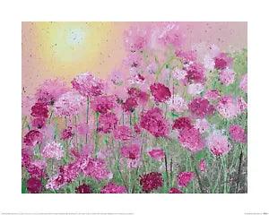 Siobhan McEvoy - Pink Carnations - Official 40 x 50cm Fine Art Print PPR43926
