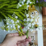 3PC Miniatures 1:6 Scale Dollhouse Lily of The Valley Flowers Wedding Accessorie