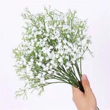 10PC Dried Babys Breath Flowers Bouquet Babys Breath Gypsophila Dried Flowers