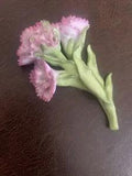 Herend Porcelain Pink Carnation Cluster, Collectible, Retail $125