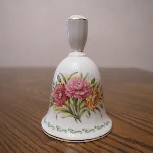 QUEEN'S/ROSINA Fine Bone China Special Flowers JANUARE Carnation Bell