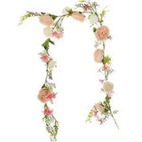 Artificial Peony Flower Garland - 6ft Silk Peony Garland 6ft Peony Garland