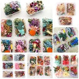 1 Box Mixed Dried Flowers Photo Frame DIY Candle Resin Filling Epoxy Art Craft