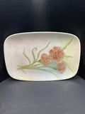 Small Plate Hand Painted Carnation Flowers
