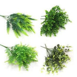 Fake Garden Outdoor Wedding Flowers Tulip Artificial Lily Decor Plastic Plant