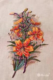 Merejka Cross Stitch  Kit K-90A Vintage Lilies