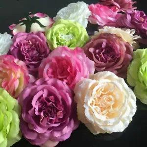 10pcs artificial decorative peony flower heads simulation DIY for wedding...