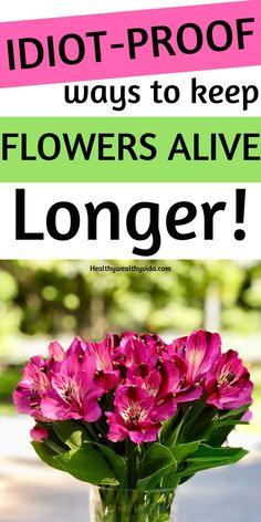How to keep fresh flowers alive longer Flower Delivery