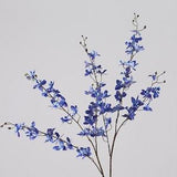 Fake Orchid with Long Stem, Artificial Flower Crafts, Home Floral Decor, for Bouquet Garland, Wedding Party Arrangement, Floor Vase Filler
